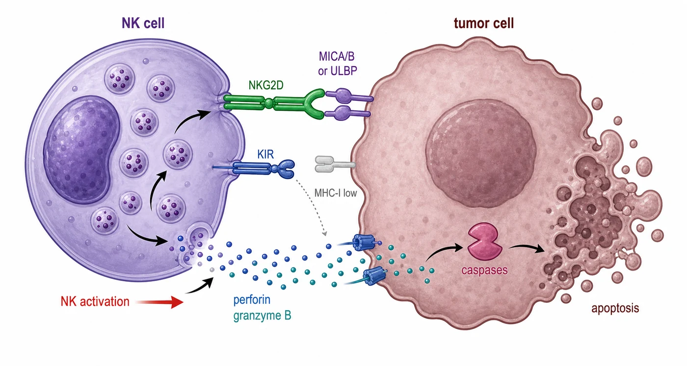 NK cell recognition and killing of MHC-I-low tumor cells